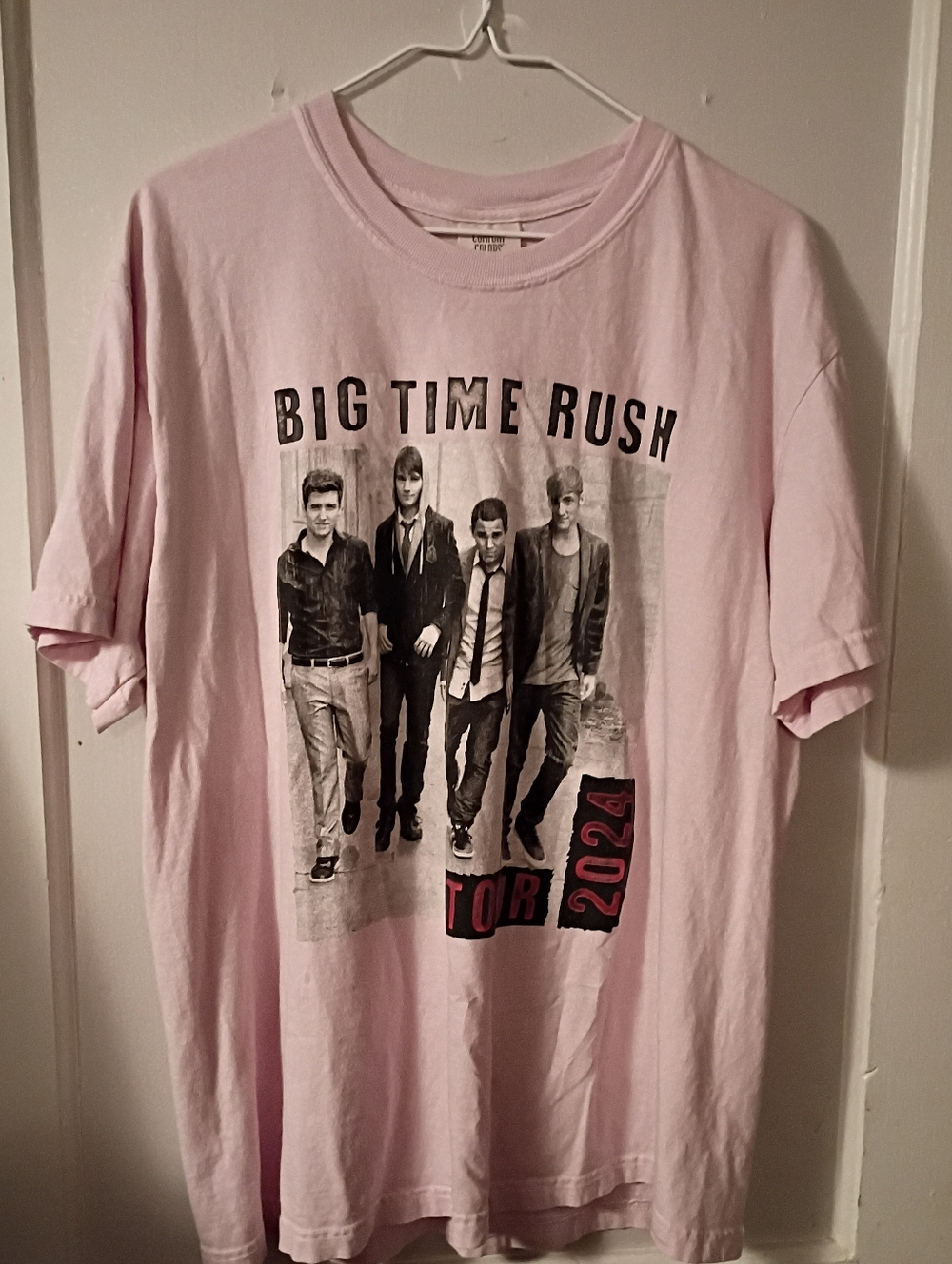 Big Time Rush Summer 2024 Tour T-Shirt Size Large